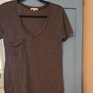 Z Supply Charcoal Short Sleeve Tee